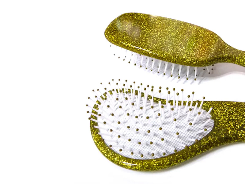 Rozčesávacia kefa na vlasy Glitter Cushion