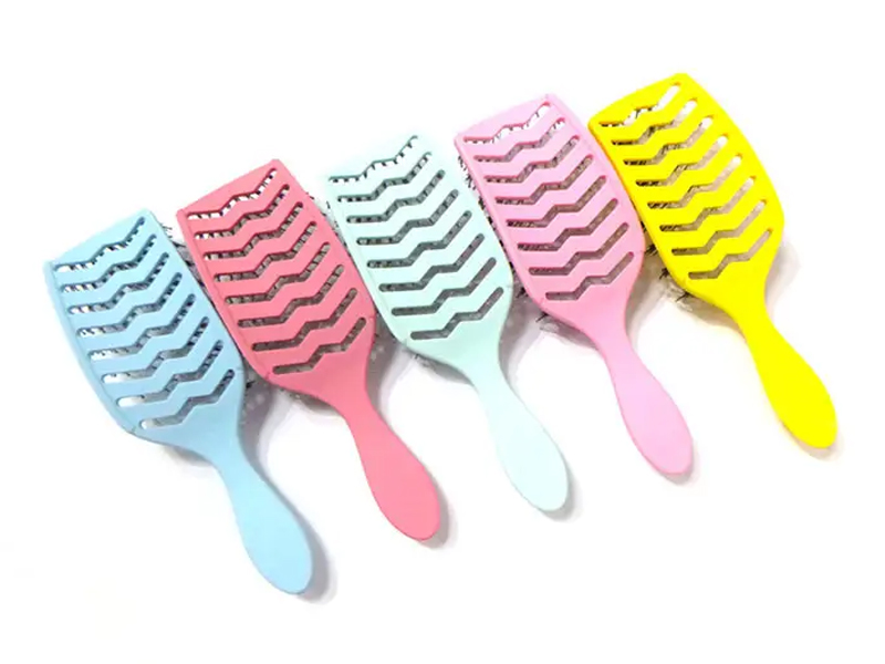 Curved Vent Paddle Hair Extension Brush