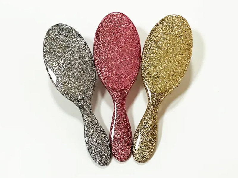 Glitter Detangling Cushion kefa na vlasy